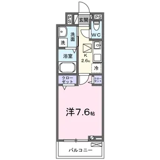 センチュリー Y・E【1階】の間取り