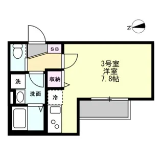 ベイルームルナ橋本【2階】の間取り