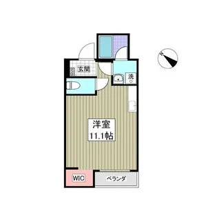 レジデンス湘南【3階】の間取り