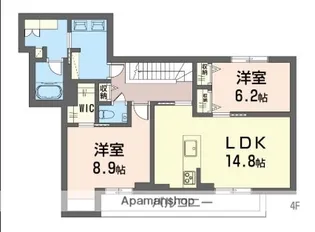 サウザンド ドリーム ハウス【3階】の間取り