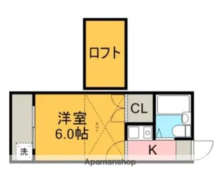 ゼフィランサス橋本【2階】の間取り