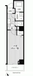 ルアン川崎【3階】の間取り