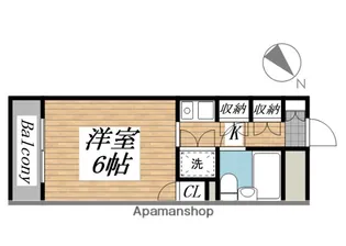 チェリーハイツ【2階】の間取り