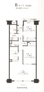 ピュアフィールド新横浜【4階】の間取り