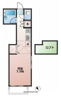 ユーハート横浜霞ヶ丘【1階】の間取り