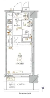 クレイシア池上リフィール【3階】の間取り