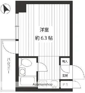 ベルヴュ日吉【2階】の間取り