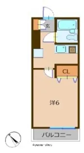 第2パールメゾン【3階】の間取り