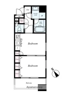 グリフィン横浜・日本大通り【5階】の間取り