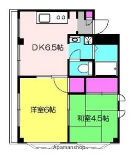 渡辺ビル【3階】の間取り