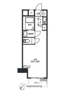 ベイ・イースト【2階】の間取り