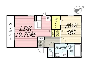 エトワールⅡ【3階】の間取り