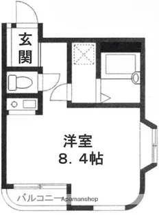 パレドゥレーヴ【3階】の間取り