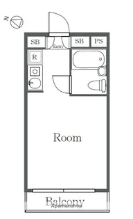 レジデンス五月女【2階】の間取り