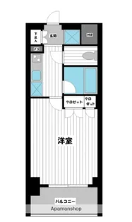 スペーシア川崎Ⅲ【7階】の間取り