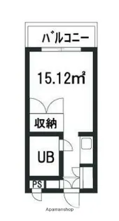 ユースピア大倉山【4階】の間取り