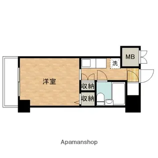 リンクスビル【4階】の間取り