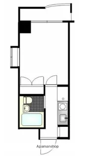 川岸第一ビル【5階】の間取り