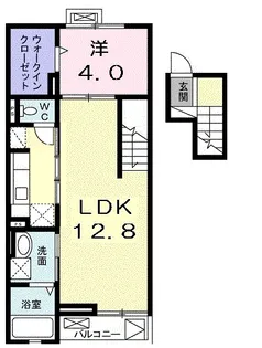 ベラ マティーナ【403号室】の間取り