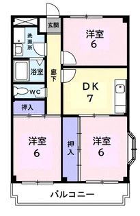 ウインディー湘南【2階】の間取り