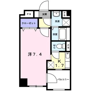 ウィルロード パビリオン【4階】の間取り