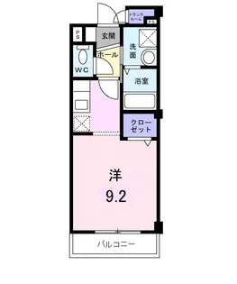リブェールSHINOⅡ【2階】の間取り