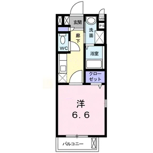 フロレンティア【2階】の間取り
