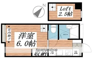 プレジール中町【2階】の間取り