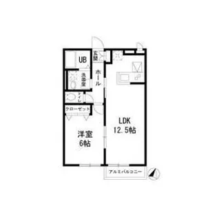 SUNTERRACEII【1階】の間取り