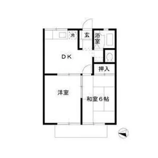 カサヴェルデ大町【2階】の間取り