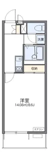 レオネクストアヴニール湘南【3階】の間取り
