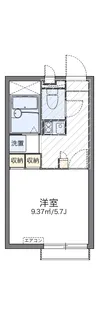 レオパレスコトブキ【1階】の間取り