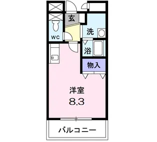 TIANA【2階】の間取り