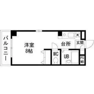 グランドール百瀬【3階】の間取り