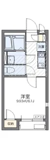 レオネクストヒルズバン【2階】の間取り