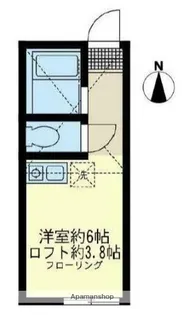 ユナイト小向リッジ【2階】の間取り