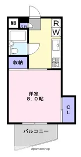 シャトレー日吉【2階】の間取り