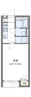 レオネクスト百合Ⅱ【1階】の間取り