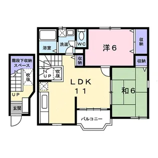 フローフリー【2階】の間取り