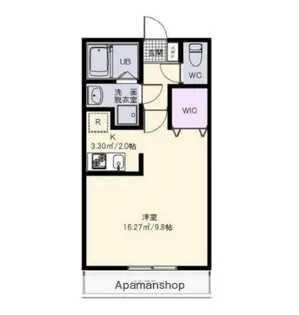 サーチメゾンⅡ【1階】の間取り