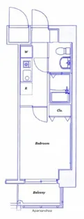 リクレイシア八丁畷【3階】の間取り
