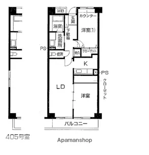 コンフォートK【2階】の間取り