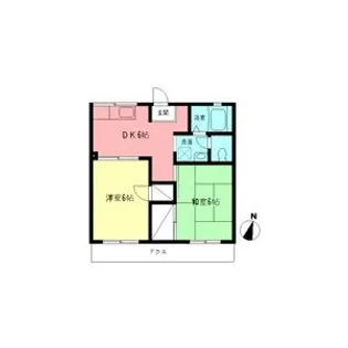 デガジェ・S【1階】の間取り