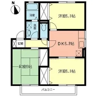 グランド・ソレーユ【1階】の間取り
