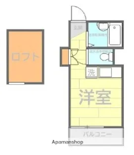 ロイヤルコート天王町【2階】の間取り