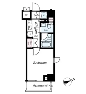 ルーブル川崎都町弐番館【10階】の間取り