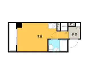 コパーズアプト平塚【0406号室】の間取り