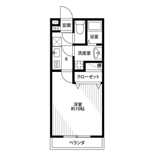 アムール 本郷台【1階】の間取り