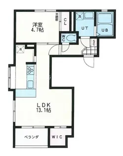PREMIER SHIRAKAZUMA(プルミエ白和馬)【205号室】の間取り
