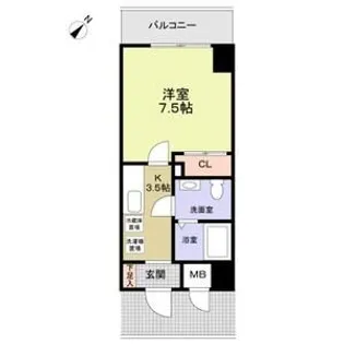 ベルカント相模大野【4階】の間取り
